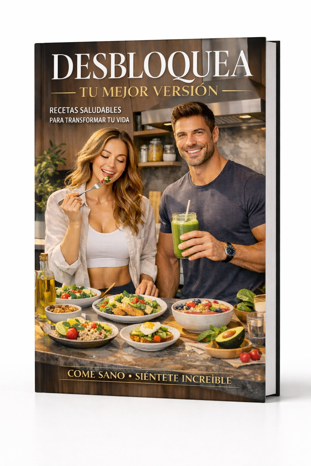 Recetas saludables para bajar de peso en 30 días+ 3 BONOS EXCLUSIVOS DE REGALO🎁